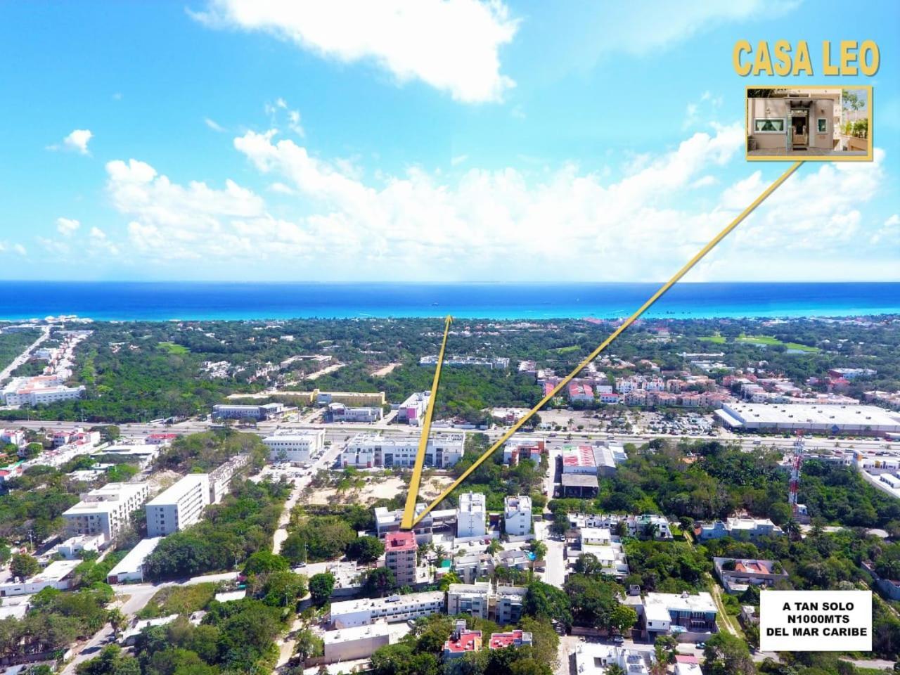 Aparthotel Casa Leo Playa del Carmen Esterno foto